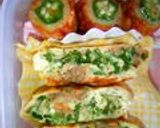 お弁当に♪水菜とツナの卵焼き作り方12写真