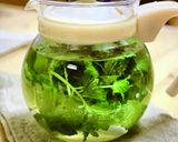胃の鎮静・抗炎症にミントホットレモネード作り方1写真