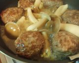 クリーミーハンバーグ作り方3写真