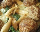 クリーミーハンバーグ作り方4写真