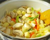 野菜たっぷり♡温かいヨーグルトスープ作り方6写真