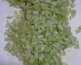 簡単♪セロリのきんぴら作り方1写真