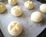 丸パン♪クリームシチュー風味作り方4写真