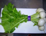 旬の野菜かぶサラダ浅漬け風ベーコン入り作り方1写真