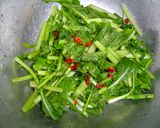 旬の野菜かぶサラダ浅漬け風ベーコン入り作り方2写真