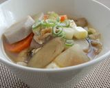 バター風味♪野菜たっぷりけんちん汁作り方13写真