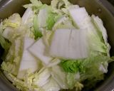 ☆簡単和食☆白菜のふわふわたまご閉じ煮作り方1写真