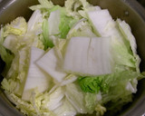 ☆簡単和食☆白菜のふわふわたまご閉じ煮作り方1写真