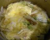 ☆簡単和食☆白菜のふわふわたまご閉じ煮作り方3写真