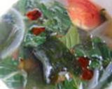 鶏の茹で汁で☆サンラータン風作り方9写真