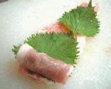 豚串。青紫蘇とぐるんぐるん巻き作り方4写真