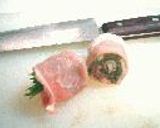 豚串。青紫蘇とぐるんぐるん巻き作り方5写真