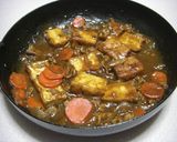 厚揚げカレー丼作り方4写真