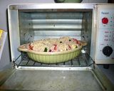 野菜炒め作りで鶏肉と野菜のパン粉焼き作り方3写真