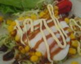 あまった千切りキャベツde目玉焼き作り方10写真