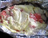 トースターで簡単・とりももホイル焼き作り方4写真
