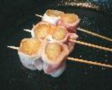 豚串。みょうがとぐるんぐるん巻き作り方5写真