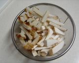 ちくわとエリンギ・照り照り炒め。作り方1写真