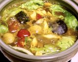脱市販品。うちの里芋だんご入り カレー鍋作り方13写真