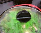 簡単♪旬のお魚♪鮭・舞茸・水菜の蒸し焼き作り方3写真
