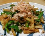 じゃがいもの麺つゆ炒め　お弁当のおかず作り方9写真