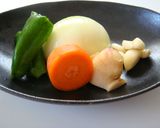 トマトと食べるドライカレー作り方1写真