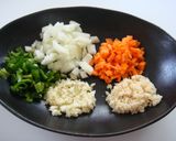 トマトと食べるドライカレー作り方2写真