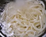 簡単！セリうどん作り方1写真