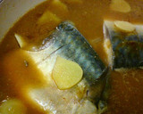 旬のお魚♪さばの味噌煮　水菜添え作り方6写真