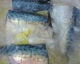 旬のお魚♪さばの味噌煮　水菜添え作り方4写真