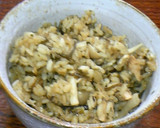 簡単☆塩こんぶとｼｰﾁｷﾝの炊き込みご飯作り方3写真