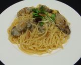 牡蠣のぺペロンチーノスパゲティ作り方6写真
