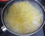 ✿なすと海老のバターしょうゆパスタ✿作り方1写真