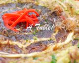 ヘルシーお好み焼き風ハンバーグ作り方4写真