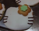 プレゼントに★キティのアイシングクッキー作り方11写真