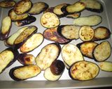 餃子の皮で！簡単茄子のピザ作り方2写真