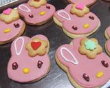 プレゼントに★キティのアイシングクッキー作り方15写真