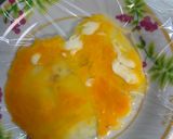 レンジ簡単梅味噌クリーム味オムライス弁当作り方10写真