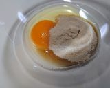 ♬コーヒーカスタードバナナ生地マフィン♬作り方2写真