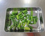 アスパラガスのマヨたま炒め作り方1写真