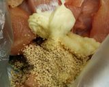 鶏ムネ肉のマヨ漬け焼き作り方1写真