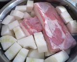 我が家の大根と豚肉の煮物作り方3写真