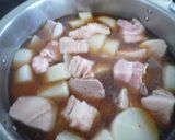 我が家の大根と豚肉の煮物作り方7写真