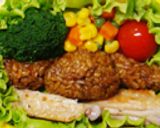 モカのカレーピラフ✿キャラ弁作り方2写真
