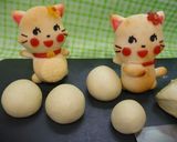 抹茶トトロあんぱん作り方5写真