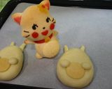 抹茶トトロあんぱん作り方7写真