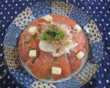 スマートチーズとサーモンの絶品ちらし寿司作り方7写真