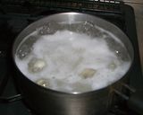 豚巻き里芋のクリーム煮作り方1写真