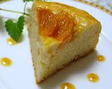 卵もバターも使わない、ヘルシー柿ケーキ作り方4写真