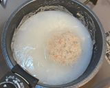 大人気！風邪、胃腸に最高簡単かにお粥！作り方3写真